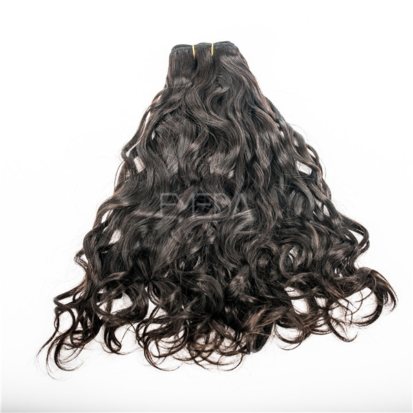 Natural wave hair extension with cuticle intact lp71